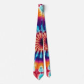 Tie Dye Pattern Stropdas (Voorkant)