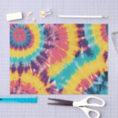 Tie Dye Pattern Tissuepapier (Craft)