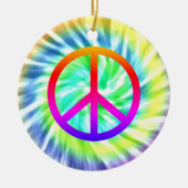 Tie Dye Peace Ornament (Voorkant)