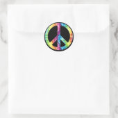 Tie Dye Peace Sign sticker (Tas)