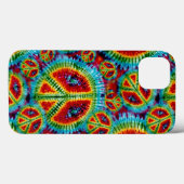 Tie Dye Peace Signs Case-Mate iPhone Case (Achterkant (horizontaal))