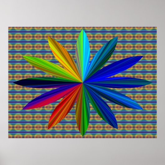 Tie Dye Poster (Voorkant)