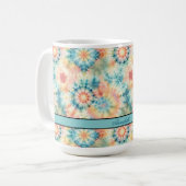 Tie Dye Print Koffie Mok (Voorkant links)