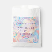 Tie Dye Rainbow Bedankzakje (Voorkant)