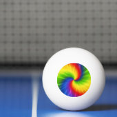 Tie Dye Rainbow Pattern Pingpongballen (Net)