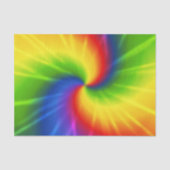 Tie Dye Rainbow Pattern Tissuepapier (Voorkant)