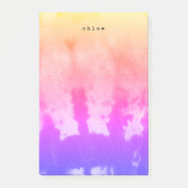 Tie Dye Rainbow Post-it® Notes