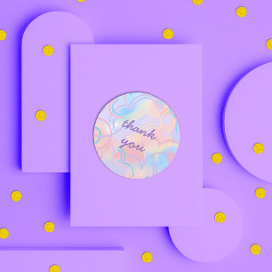 Tie Dye Rainbow Ronde Sticker