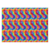 Tie Dye Rainbow Swirl Nappe (Devant (Horizontal))