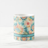 Tie Dye Retro Inspiré Imprimer 11 oz de café Mug (Centre)