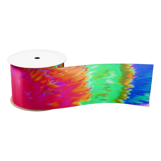 Tie Dye Ribbon Lint (Spoel)