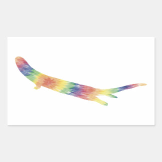 Tie Dye River Otter Sticker