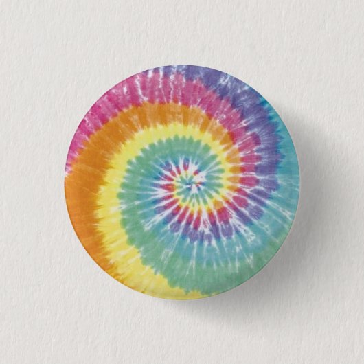 Tie dye ronde button 3,2 cm (Voorkant)