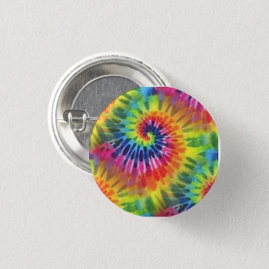 Tie Dye Round Button (Voorkant /achterkant)