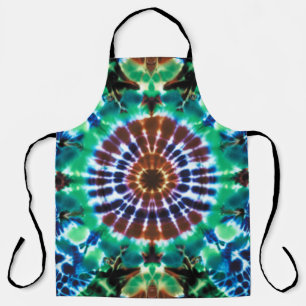 Tie Dye Schort in Aardtinten