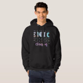 Tie Dye Senior Class of 2035 Grow with me Kinderga Hoodie (Voorkant volledig)