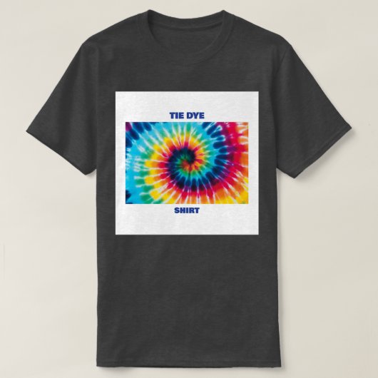 Tie Dye Shirt Classic TShirt (Design voorkant)