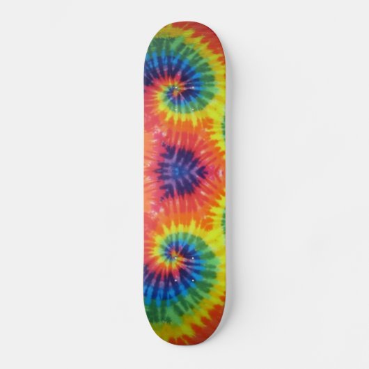 Tie dye skateboard (Voorkant)