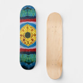 Tie Dye Skateboard - Boule des yeux (Recto)