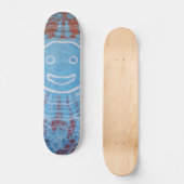 Tie Dye Skateboard - Smiley Face (Recto)