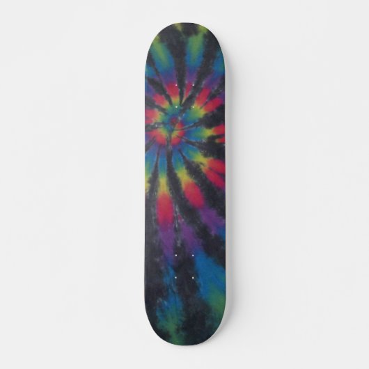 Tie Dye Skateboard - Swirl (Devant)