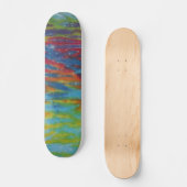 Tie Dye Skateboard - Tiger Stripe (Recto)