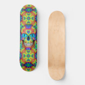 Tie Dye Skull Dead Zombie Skateboards (Voorkant)