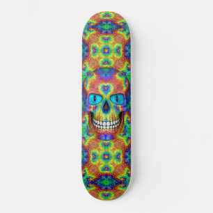Tie Dye Skull Deed Zombie Skateboards