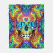 Tie Dye Sky Custom Fleece Blanket 3 maten (Voorkant)