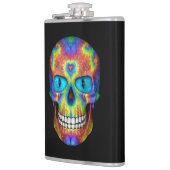 Tie Dye Sky  Fractal Kaleidoscope Heupfles (Links)