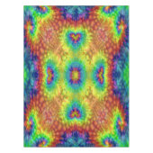 Tie Dye Sky Fractal Kaleidoscope Tafelkleed (Voorkant)