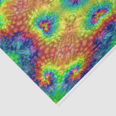 Tie Dye Sky  Fractal Kaleidoscope Tissuepapier (Detail)