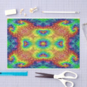Tie Dye Sky  Fractal Kaleidoscope Tissuepapier (Craft)
