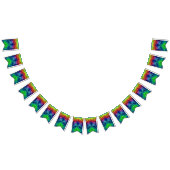 Tie Dye Sky  Fractal Kaleidoscope Vlaggetjes (Alle)