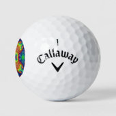 Tie Dye Sky Wilson Ultra 500 afstand golfballen (Logo)