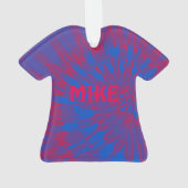 Tie Dye Spiral Bleu et Rouge (dos)