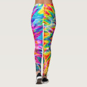 TIE DYE SPLASH  LEGGINGS (Achterkant)
