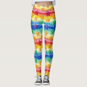 Tie Dye Star Leggings (Voorkant)