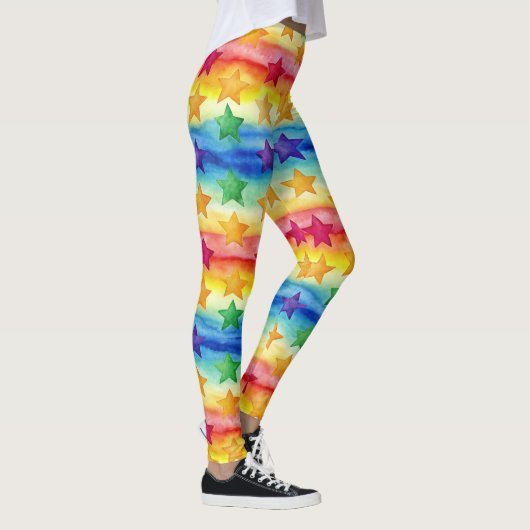 Tie Dye Star Leggings (Rechts)