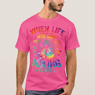 Tie Dye steviger op je handschoenen T-shirt