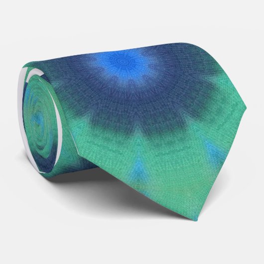 Tie dye stropdas (Opgerold)