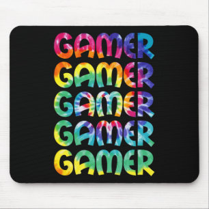 Tie Dye Style Gaming Videogame Mannen Jongens Tien Muismat