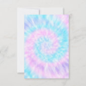 Tie Dye Sweet sixteen invitations (Dos)