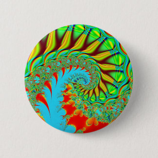 Tie Dye Swirl Ronde Button 5,7 Cm