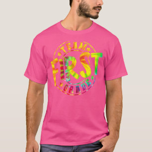 Tie Dye Team eerste graad 1e klas leraar T-shirt