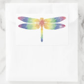Tie Dye Thick Dragonfly Sticker (Tas)