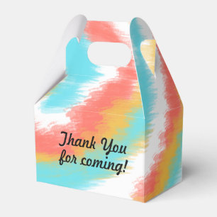 Tie Dye Tiener Verjaardag Zomer Werveling Snoepgoe Bedankdoosjes