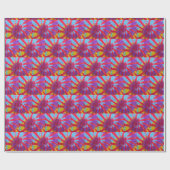 Tie Dye Tile Abstract Cadeaupapier (Vlak)