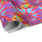 Tie Dye Tile Abstract Cadeaupapier (Rol Hoek)