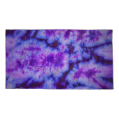 Tie Dye tinten van Paarse & Blauw Kussensloop (Achterkant)